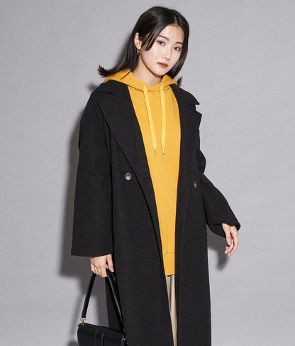 【WEB限定】シンプル裏起毛フーディートップススウェット 793-8596