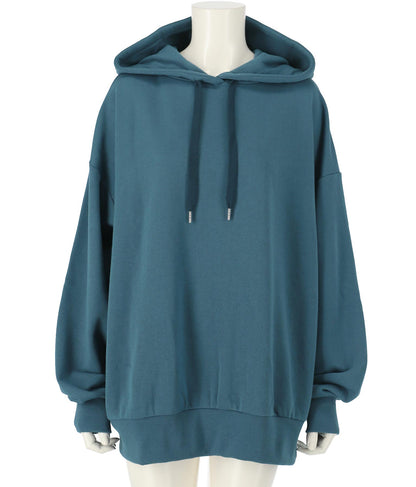 【WEB限定】シンプル裏起毛フーディートップススウェット 793-8596