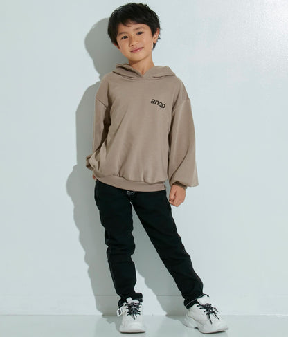 ワンポイントanap裏毛フーディートップススウェット 423-2952