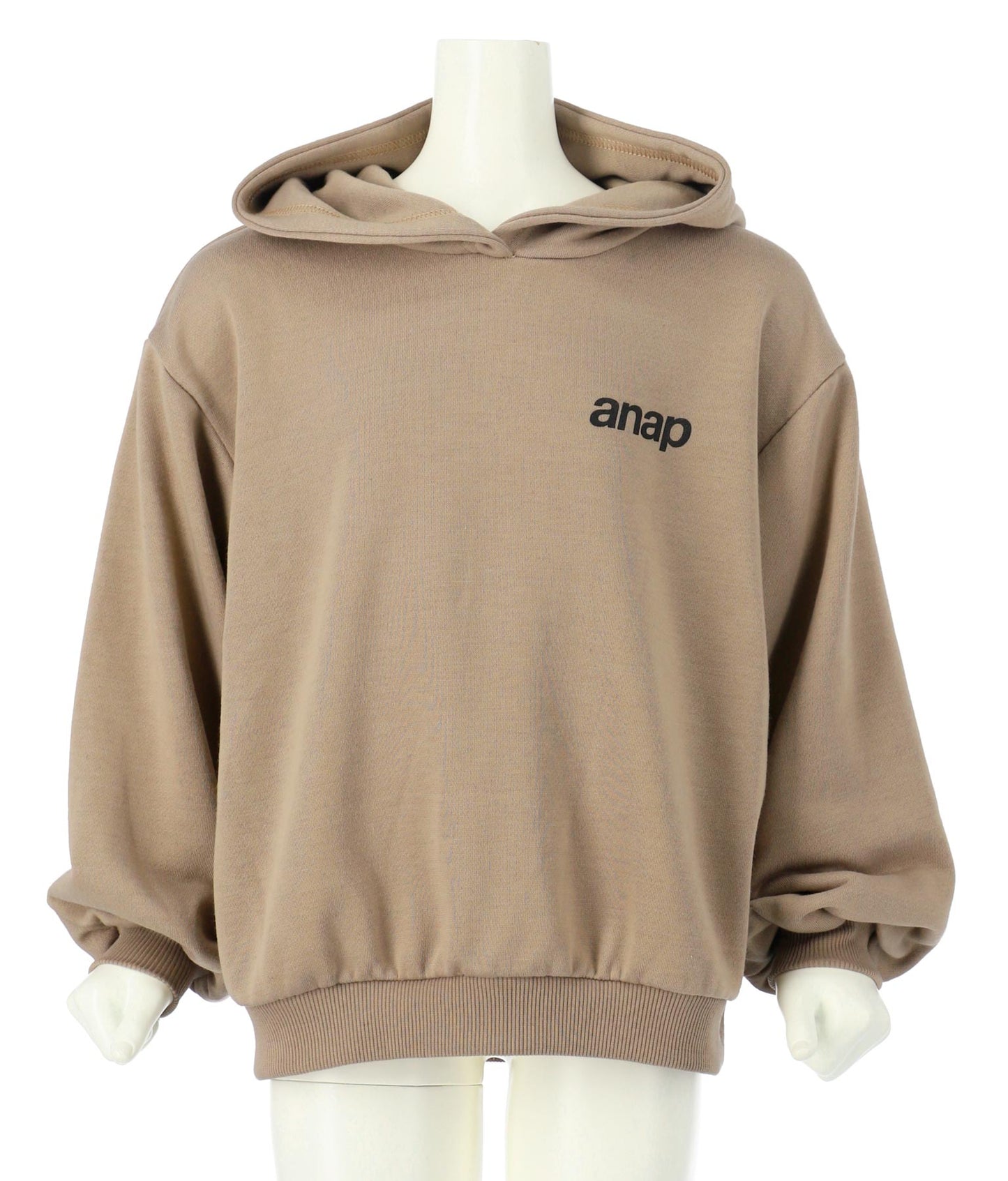 ワンポイントanap裏毛フーディートップススウェット 423-2952