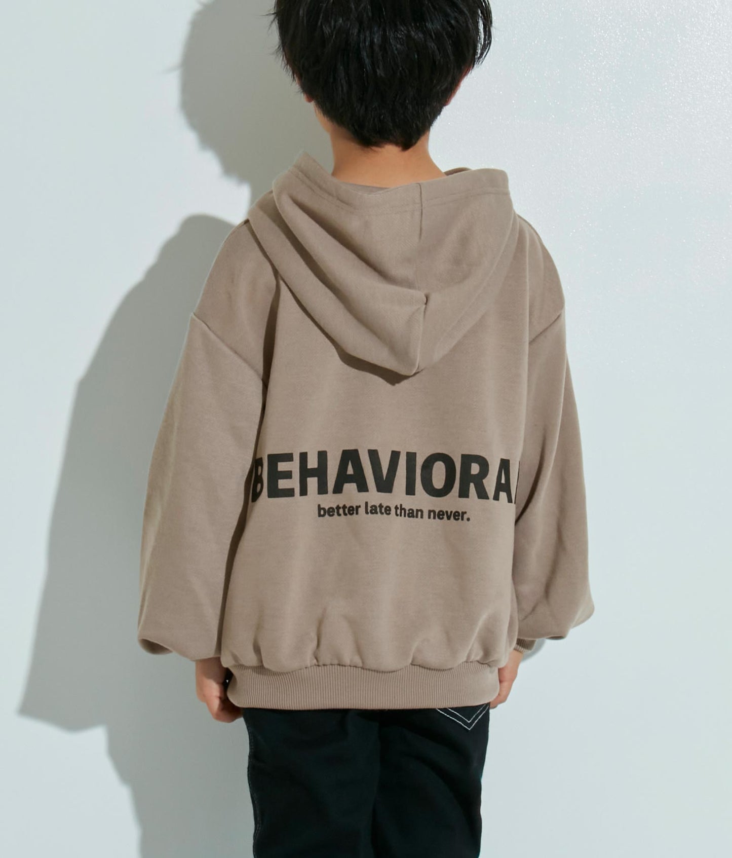 ワンポイントanap裏毛フーディートップススウェット 423-2952