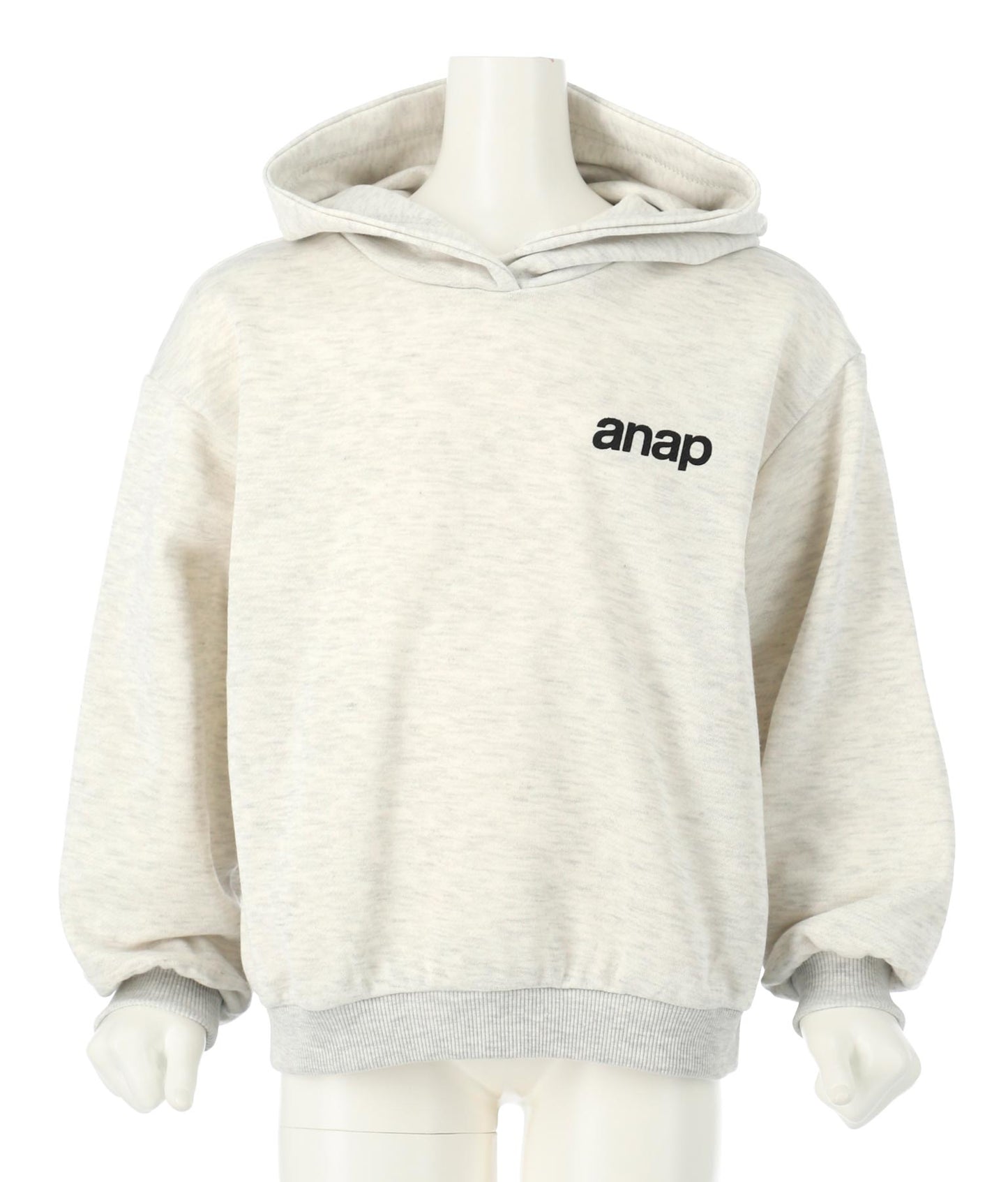 ワンポイントanap裏毛フーディートップススウェット 423-2952