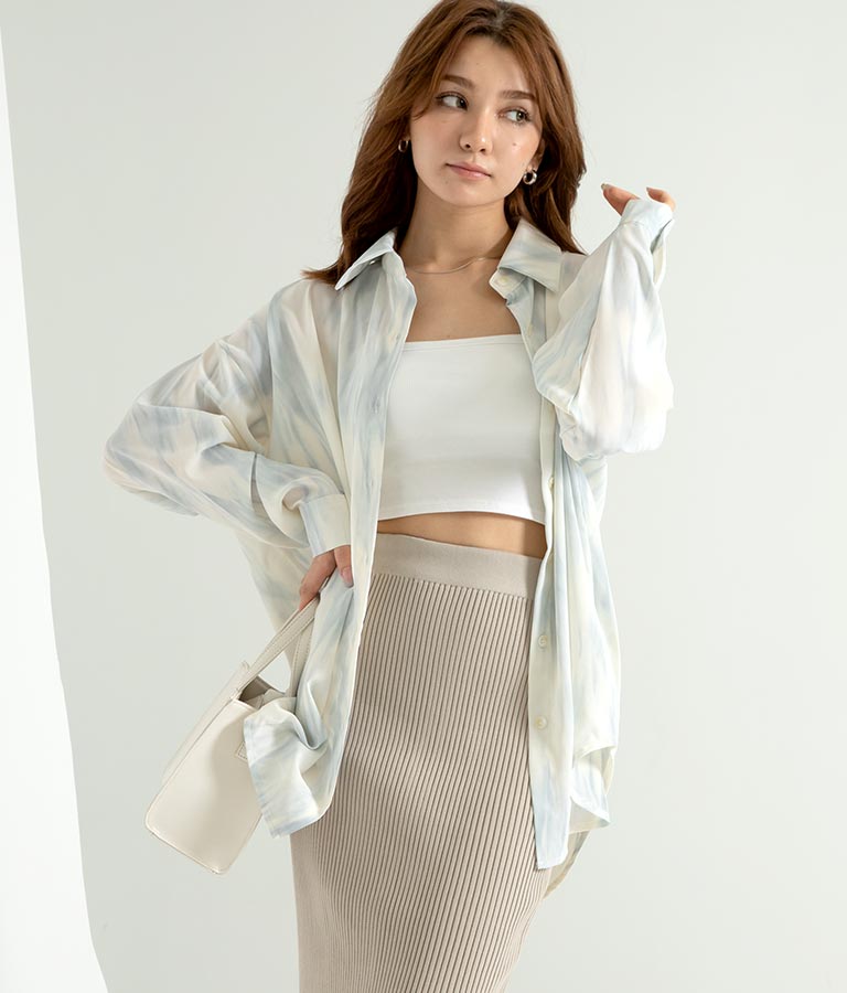 タイダイ柄 シャツ 154-5382