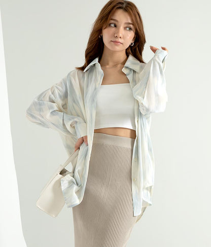 タイダイ柄 シャツ 154-5382