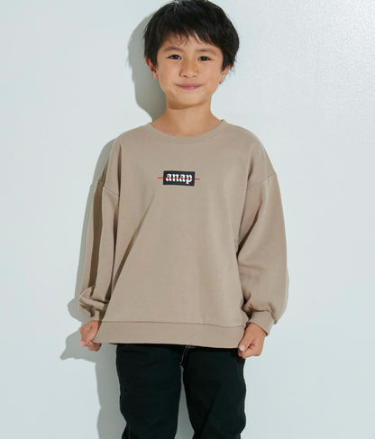 プリント裏毛トレーナー 423-2946