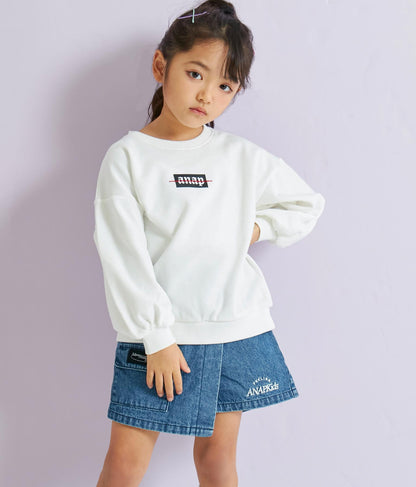 プリント裏毛トレーナー 423-2946