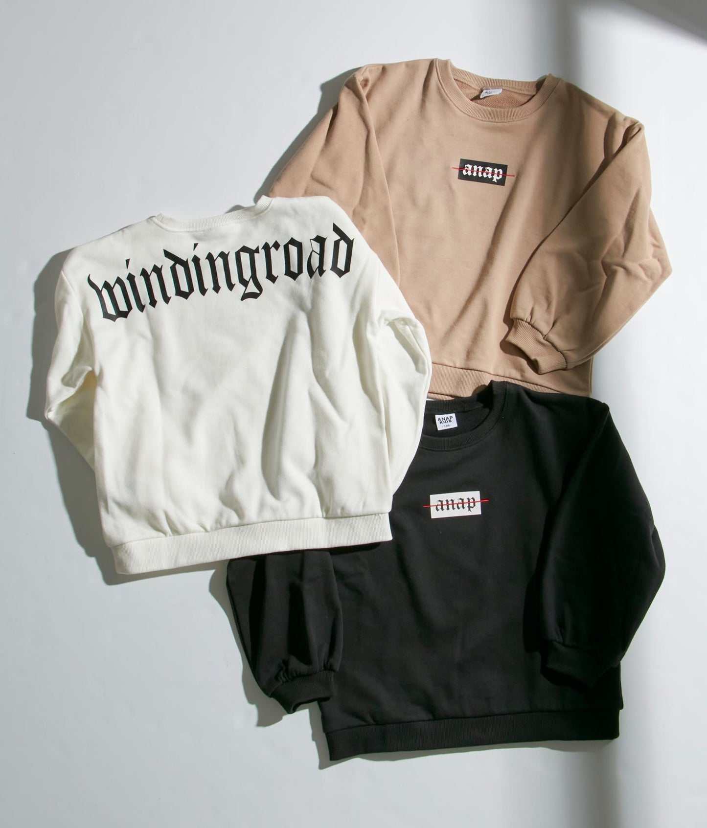 プリント裏毛トレーナー 423-2946