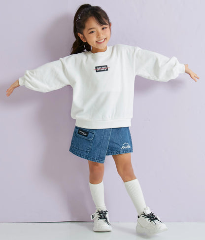 プリント裏毛トレーナー 423-2946