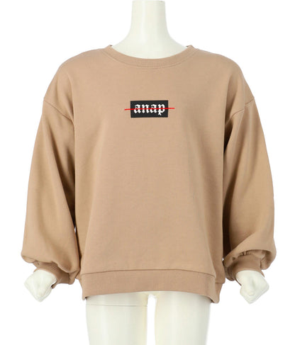 プリント裏毛トレーナー 423-2946