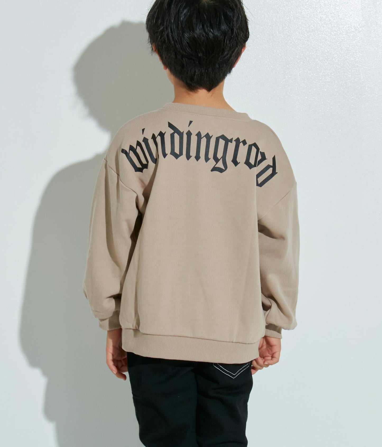 プリント裏毛トレーナー 423-2946