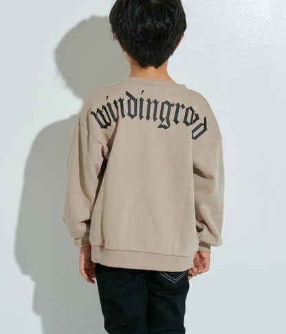 プリント裏毛トレーナー 423-2946