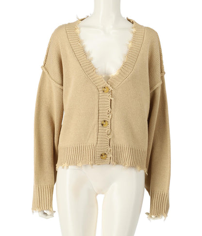 ダメージニットカーディガン 794-8570