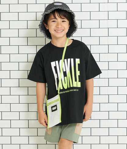 メッシュ サコッシュ付き ビッグTシャツ 423-3075