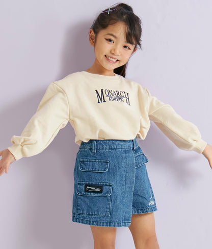 カレッジ 刺繍 裏毛 トレーナー 423-2941