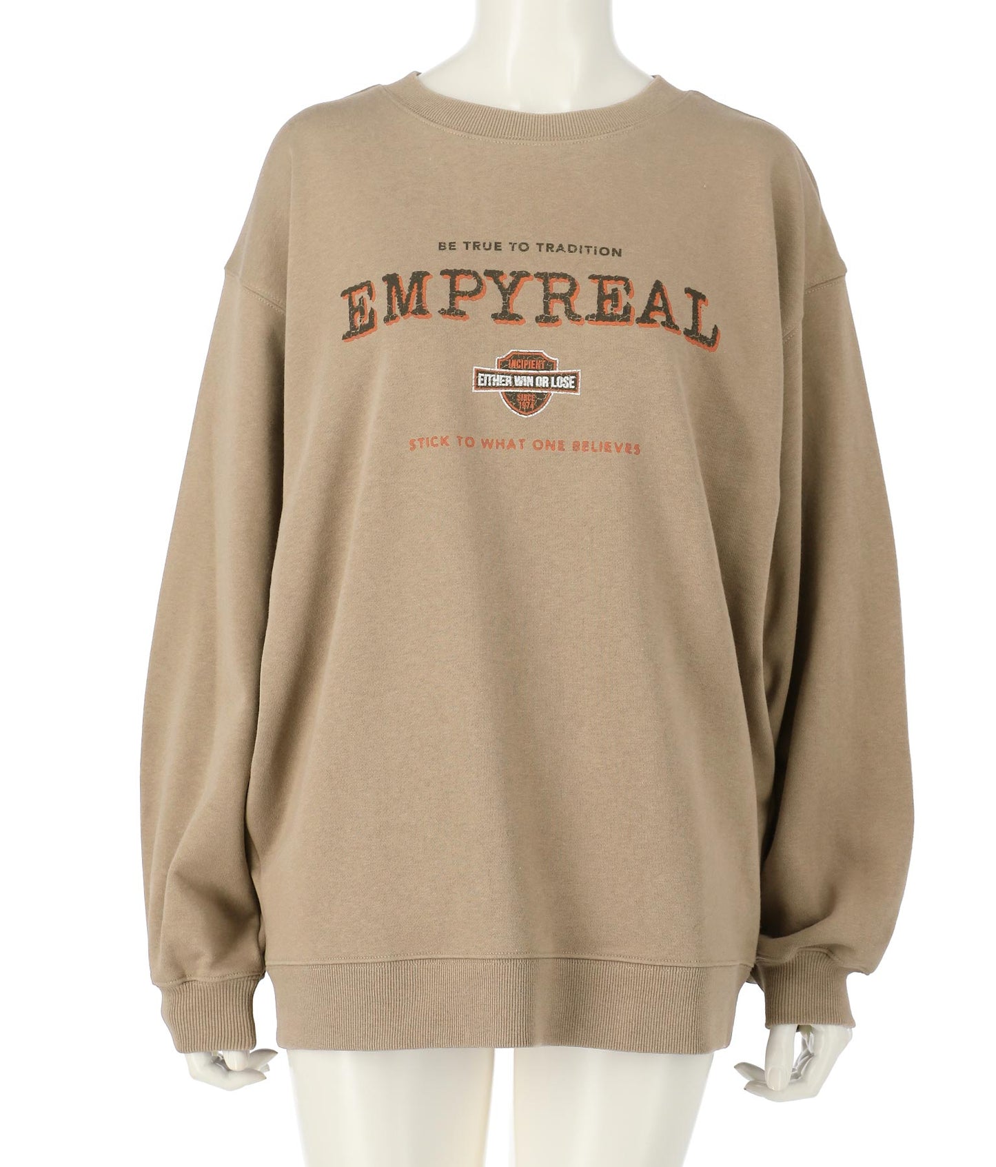 ヴィンテージライク裏毛プルオーバー 793-8662