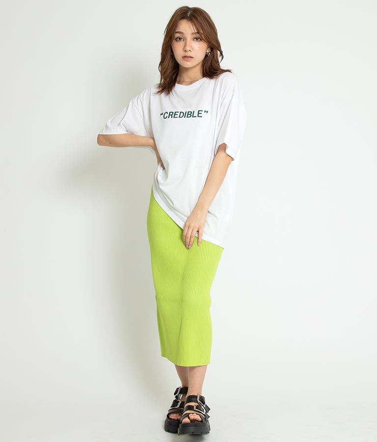 3D刺繍 ビッグTシャツ【親子お揃い】 793-8858