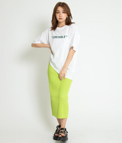 3D刺繍 ビッグTシャツ【親子お揃い】 793-8858