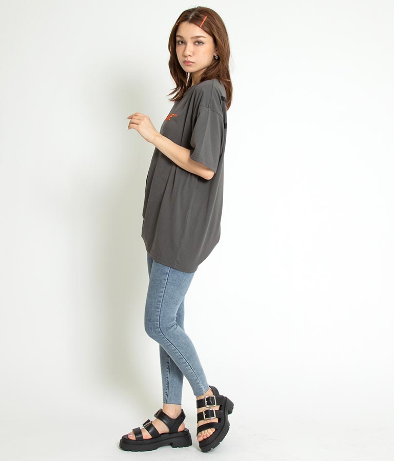 3D刺繍 ビッグTシャツ【親子お揃い】 793-8858