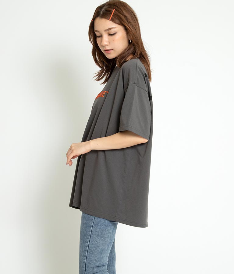 3D刺繍 ビッグTシャツ【親子お揃い】 793-8858