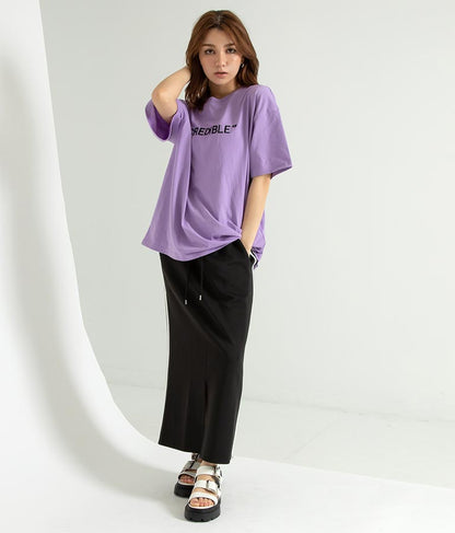 3D刺繍 ビッグTシャツ【親子お揃い】 793-8858