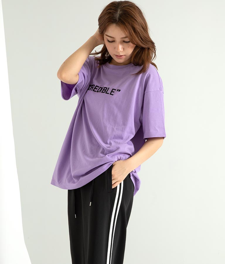 3D刺繍 ビッグTシャツ【親子お揃い】 793-8858