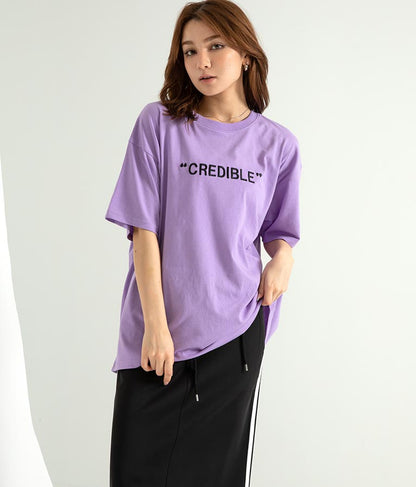 3D刺繍 ビッグTシャツ【親子お揃い】 793-8858