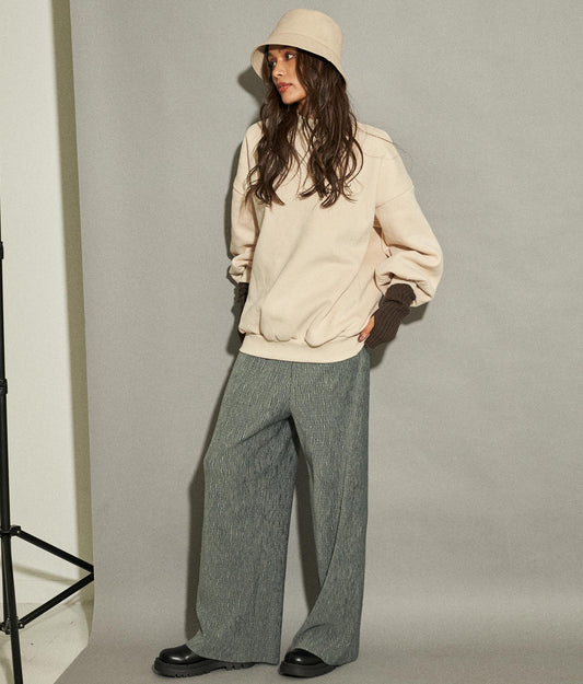 ベロア ランダム プリーツパンツ 152-5303