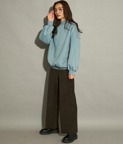 ベロア ランダム プリーツパンツ 152-5303