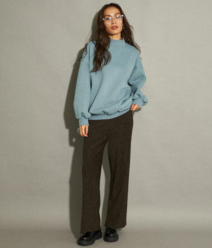 ベロア ランダム プリーツパンツ 152-5303