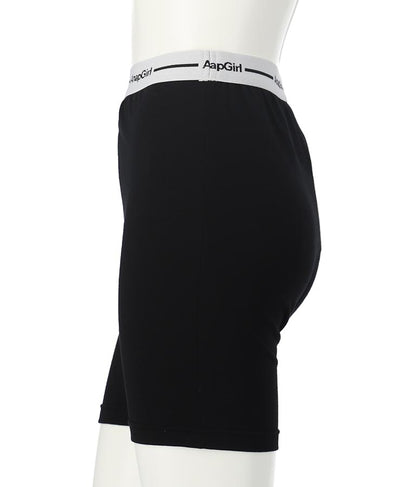 ロゴ3分丈レギンス 912-7202