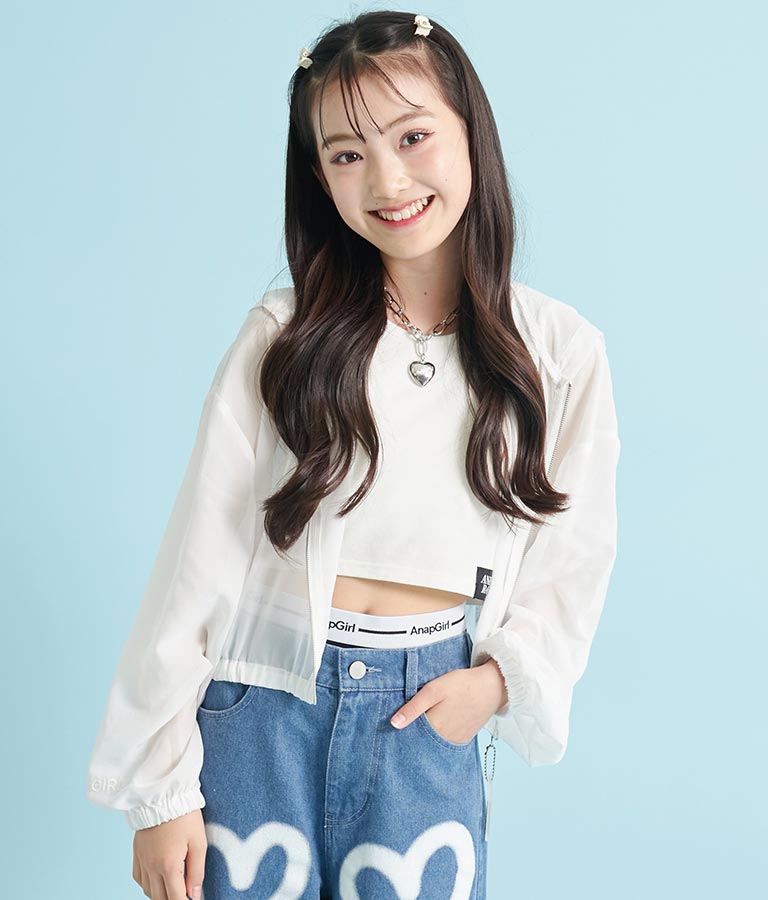 ロゴ3分丈レギンス 912-7202