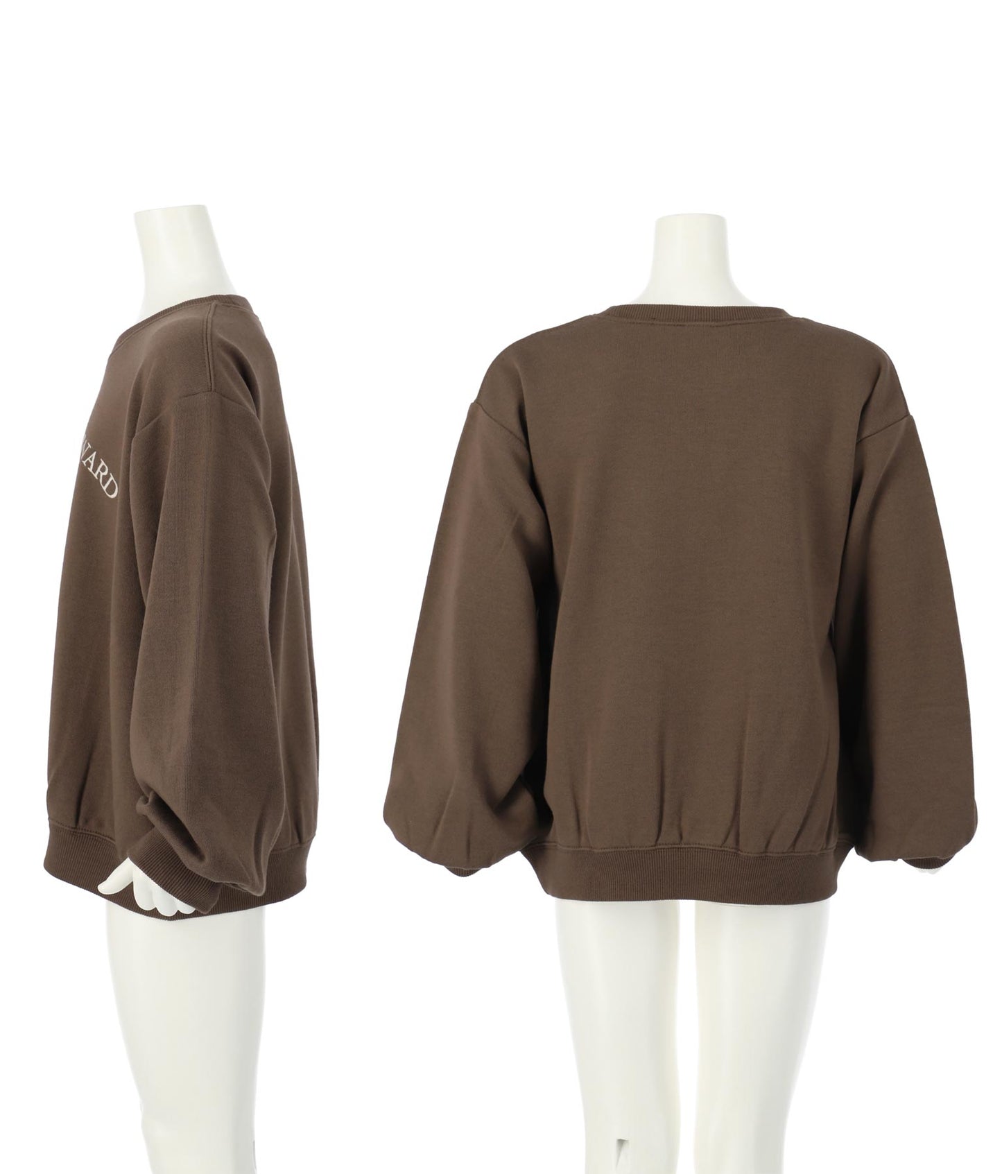 エンブレム 刺繍 裏毛 トレーナー 423-2906