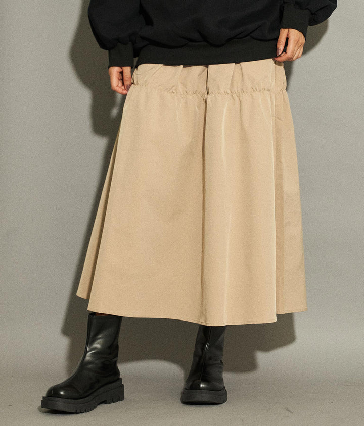 ギャザー ロング スカート 791-8663