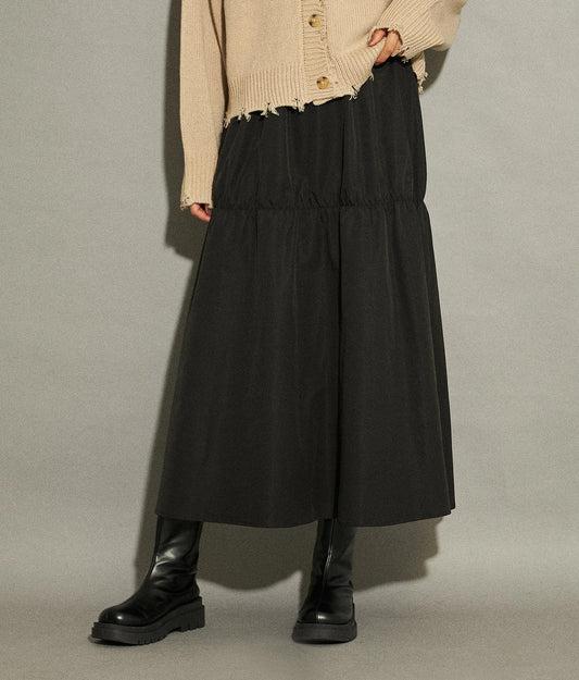 ギャザー ロング スカート 791-8663