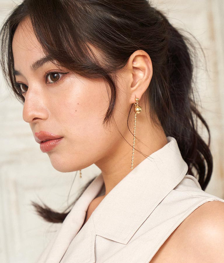 ポールロングピアス 799-8931