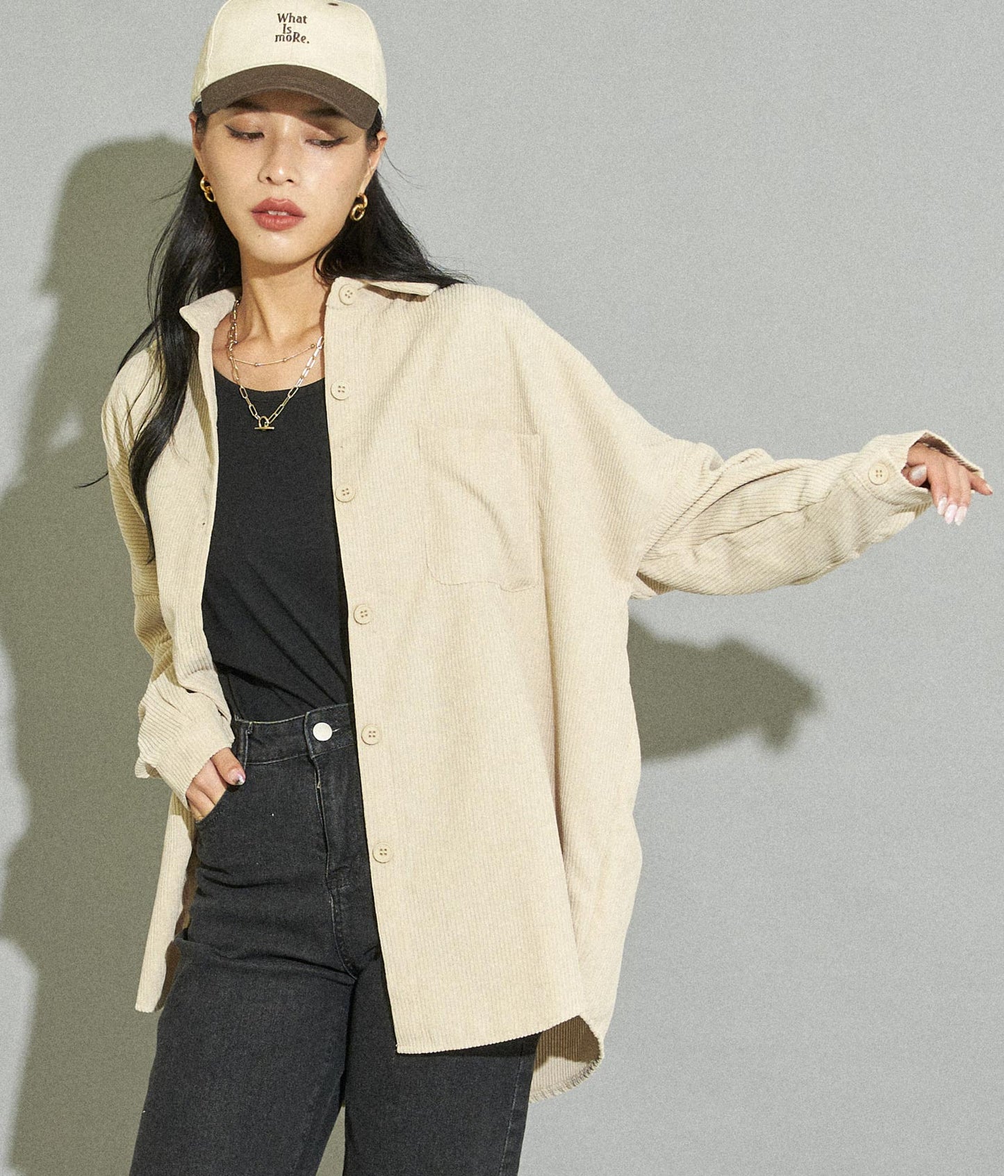 コーデュロイシャツ 154-5271