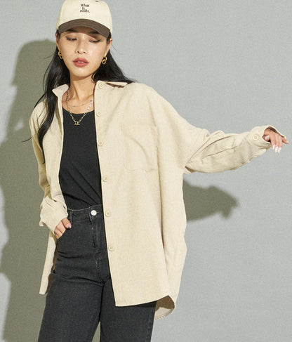 コーデュロイシャツ 154-5271