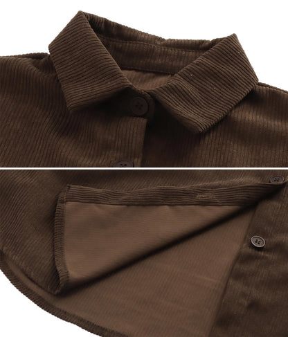 コーデュロイシャツ 154-5271