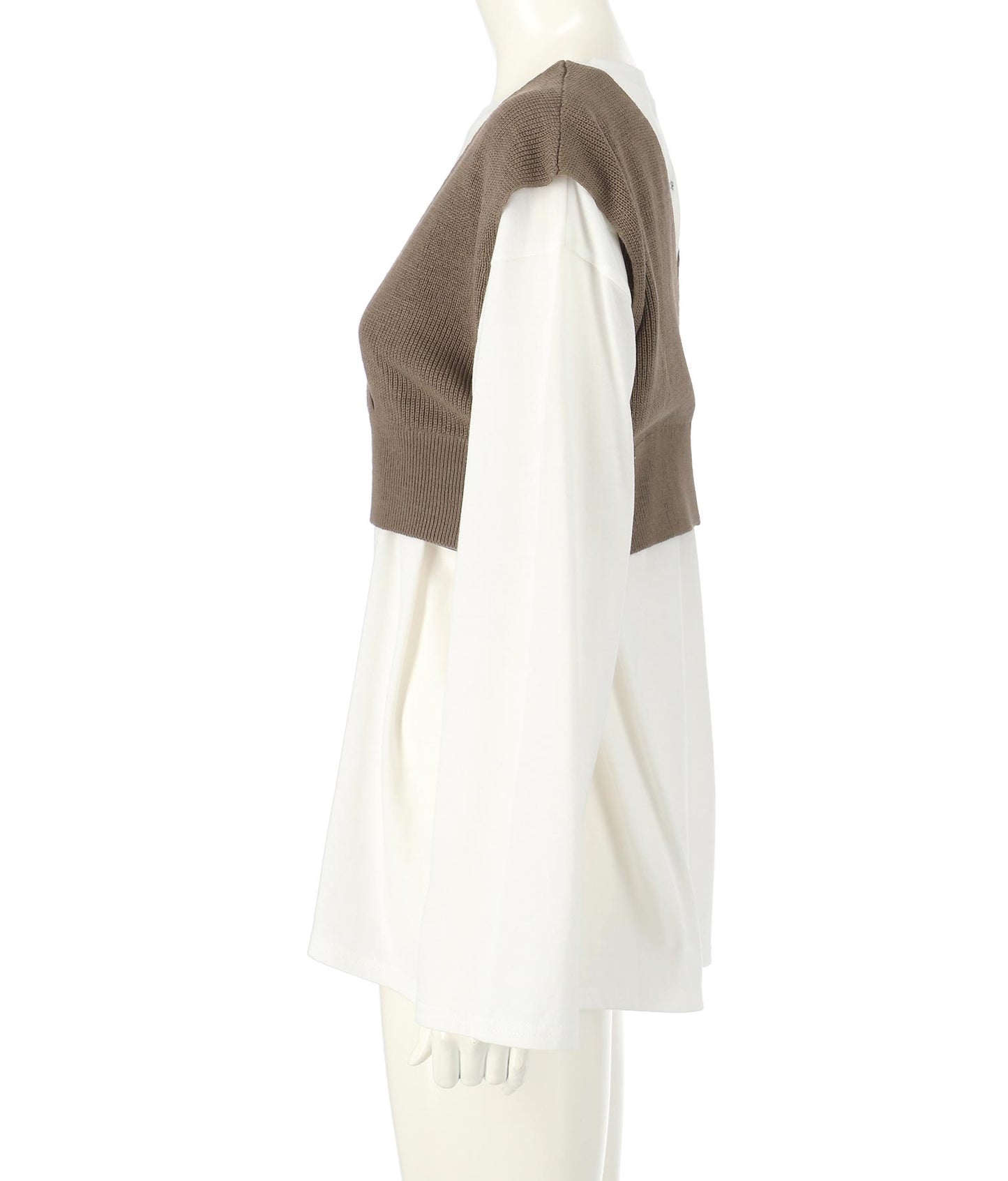 バックロゴロンT×ニットベストセット 798-8598
