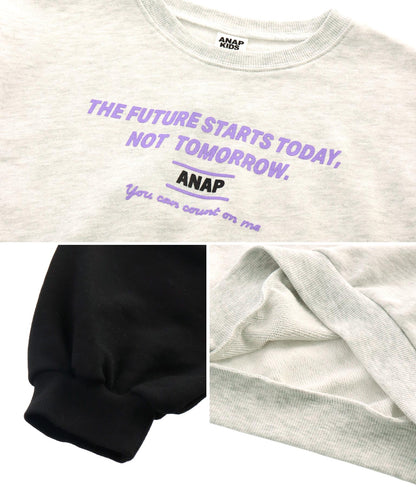 袖切替裏毛トレーナー 423-2953