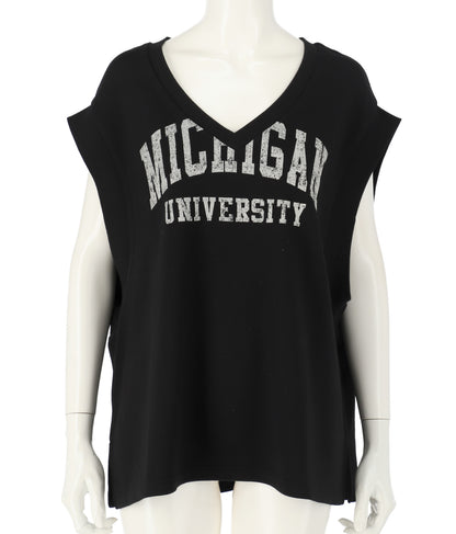 カレッジロゴ Vネック ベスト 853-5438