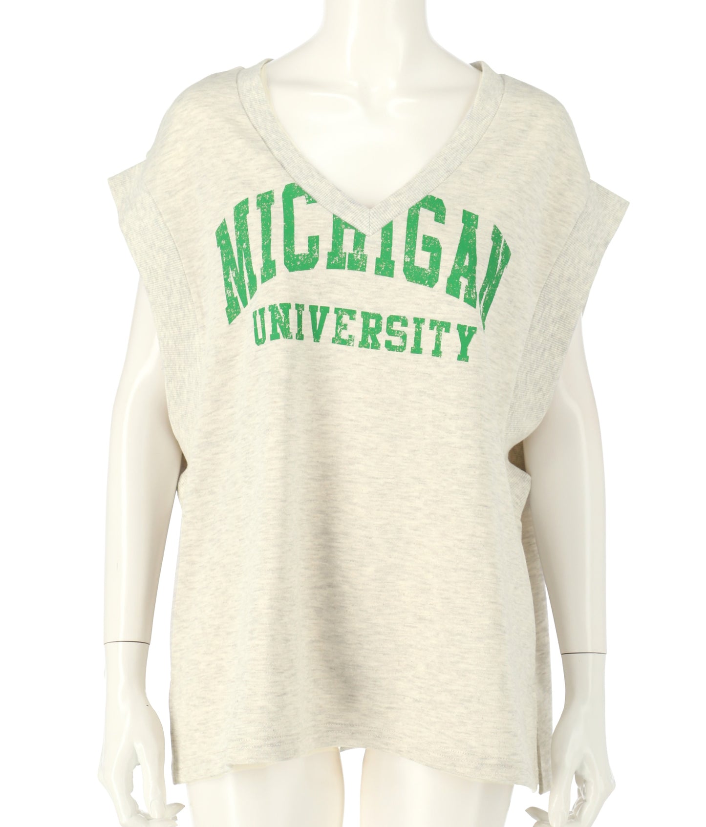 カレッジロゴ Vネック ベスト 853-5438