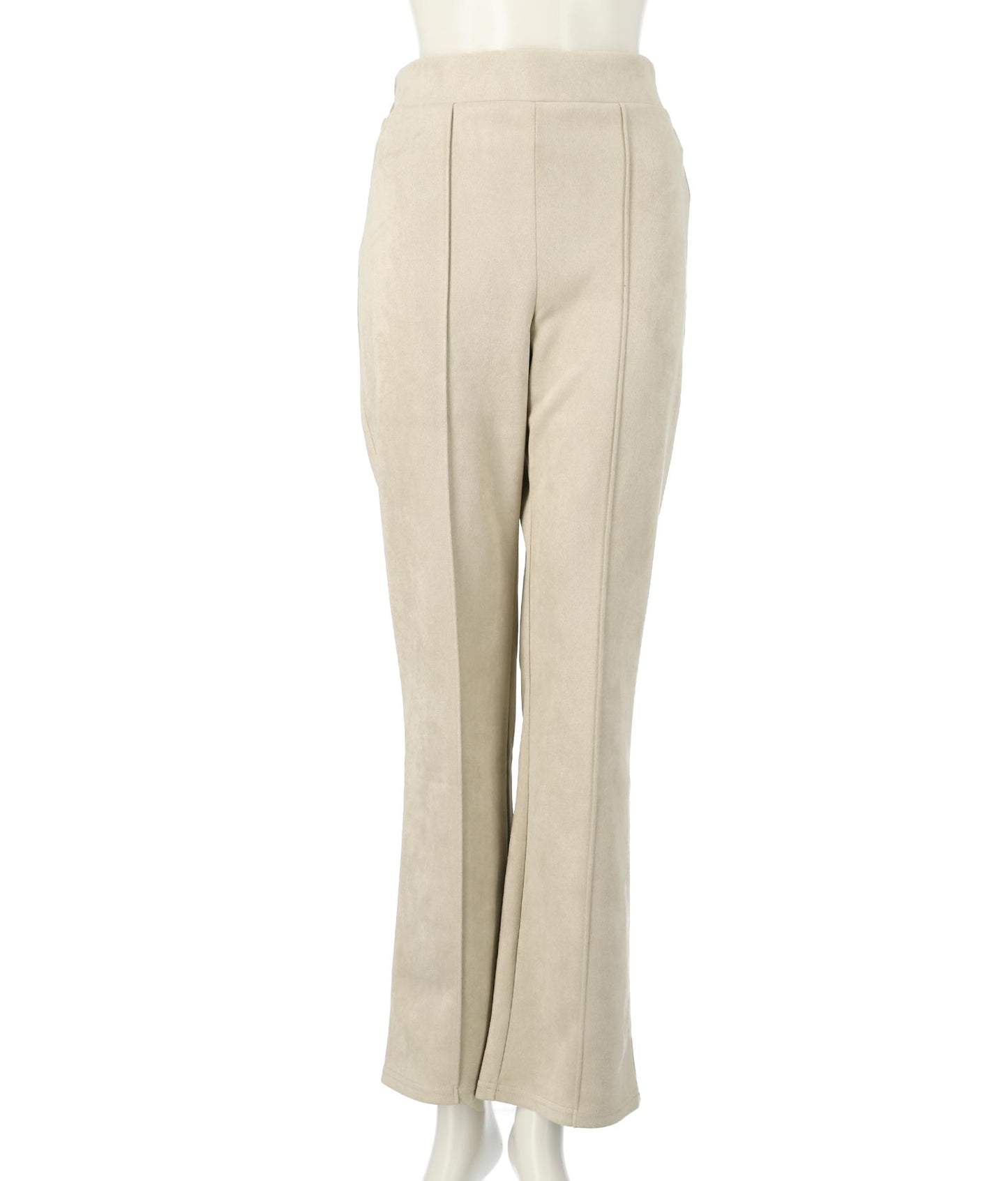 フェイクスエードフレアパンツ 792-8665