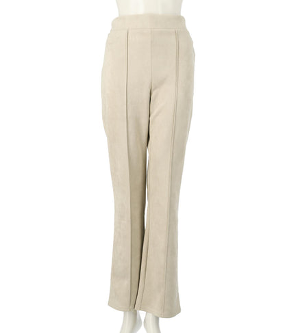 フェイクスエードフレアパンツ 792-8665