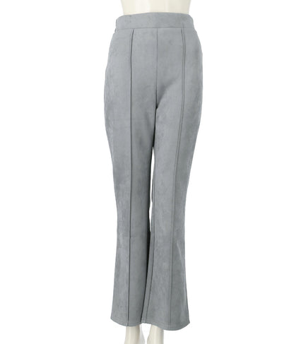 フェイクスエードフレアパンツ 792-8665