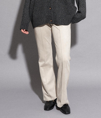 フェイクスエードフレアパンツ 792-8665