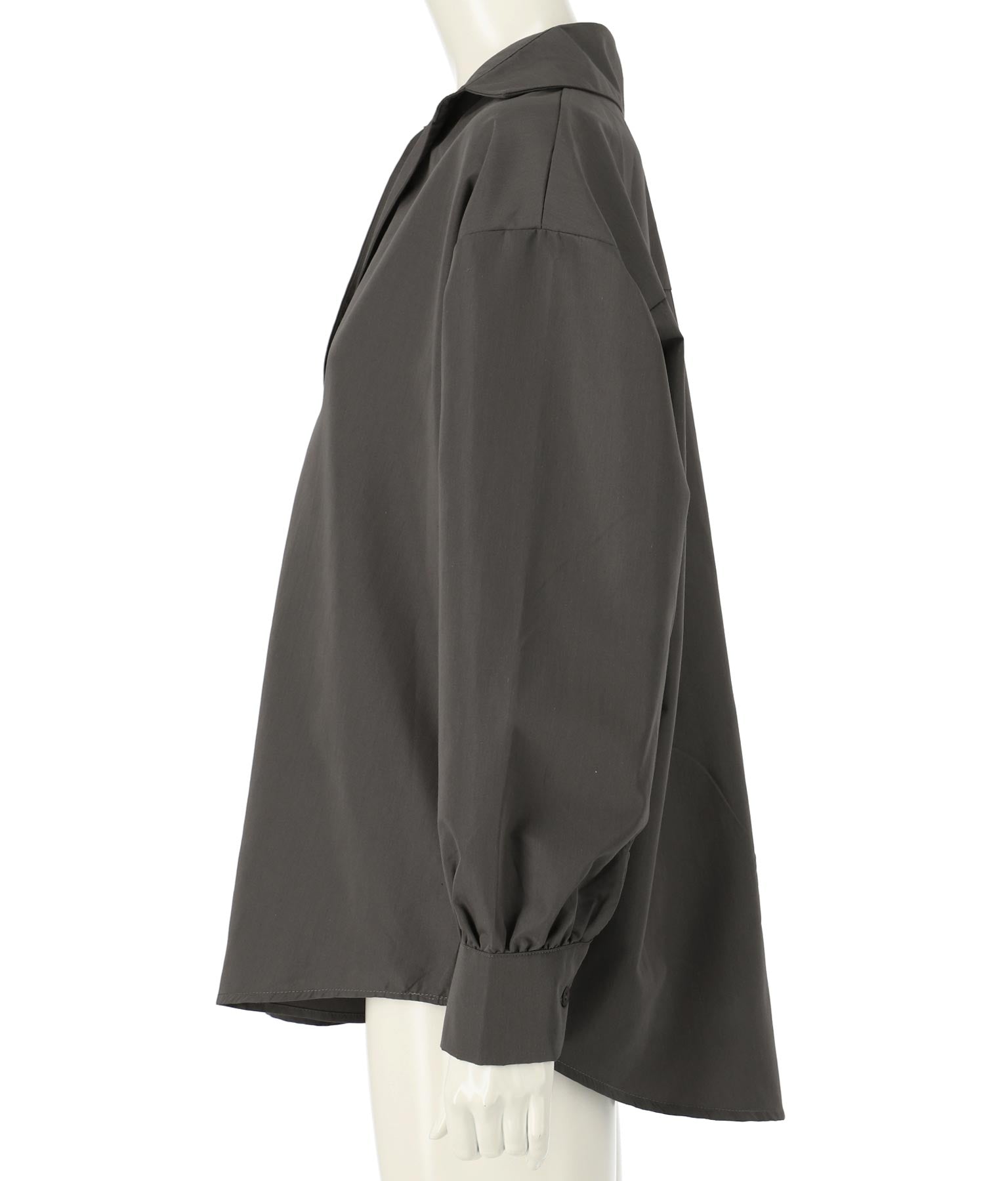 ボリュームスリーブスキッパーシャツ