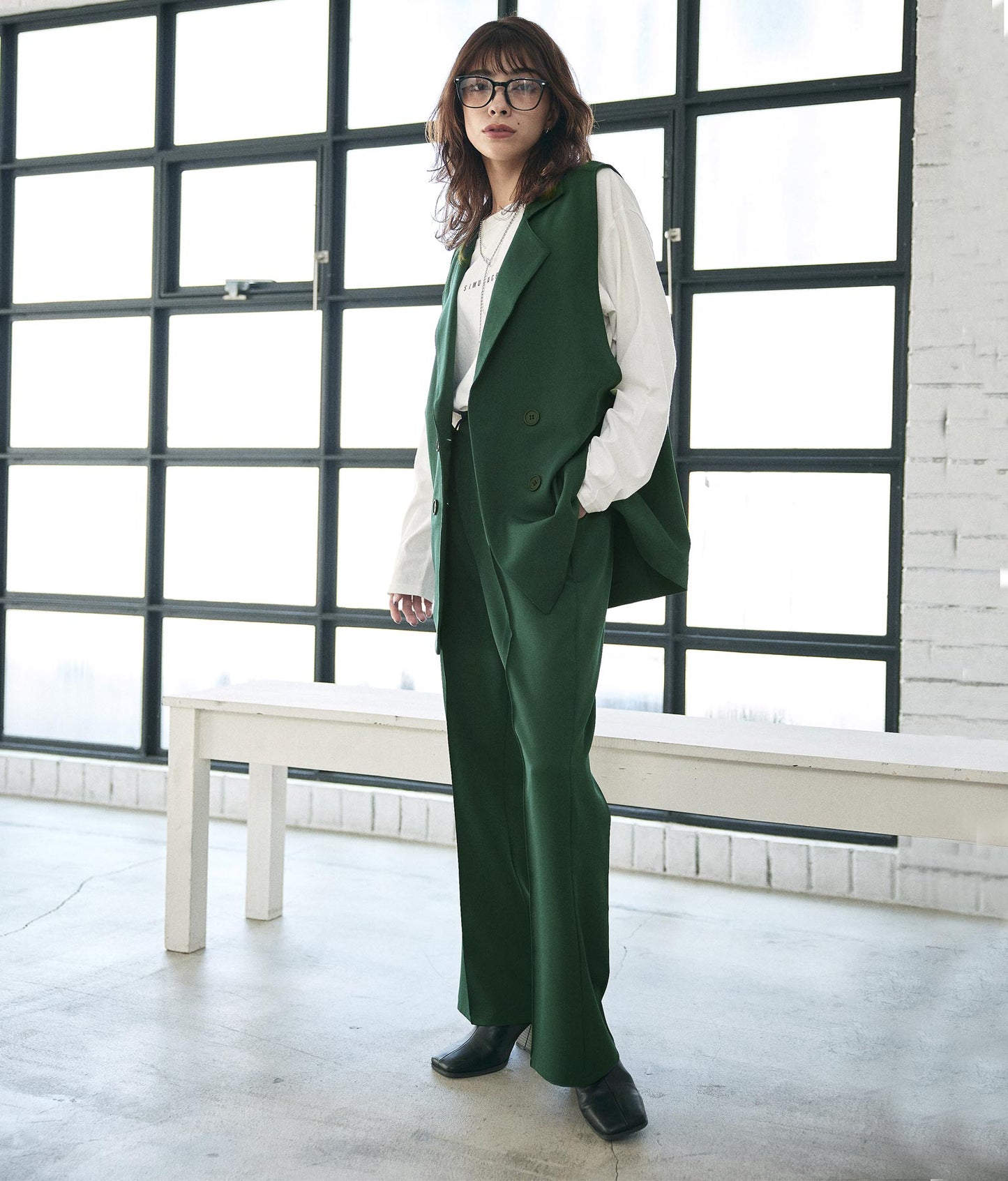 センターラインスラックス【セットアップ着用可】 792-8588