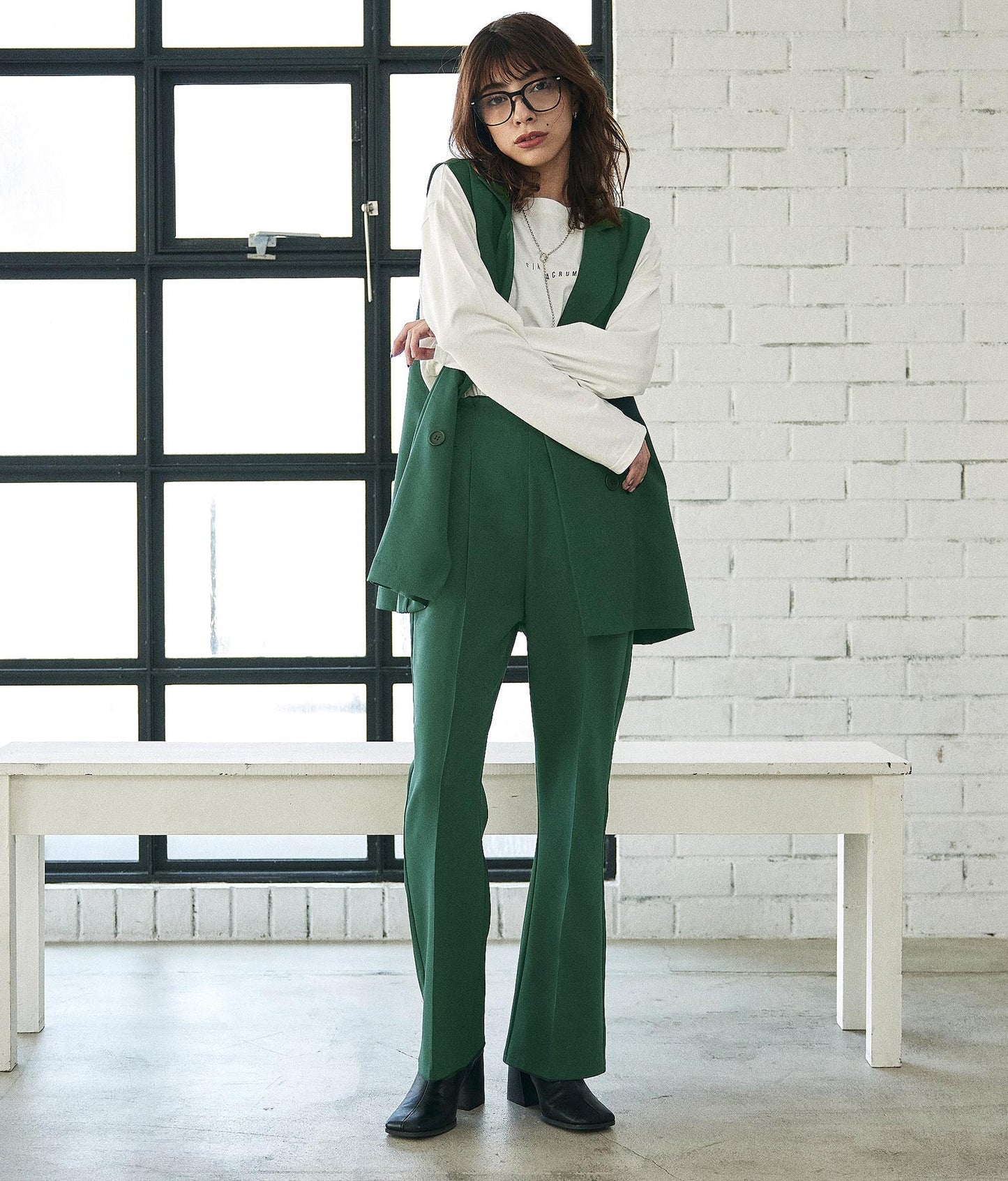 センターラインスラックス【セットアップ着用可】 792-8588