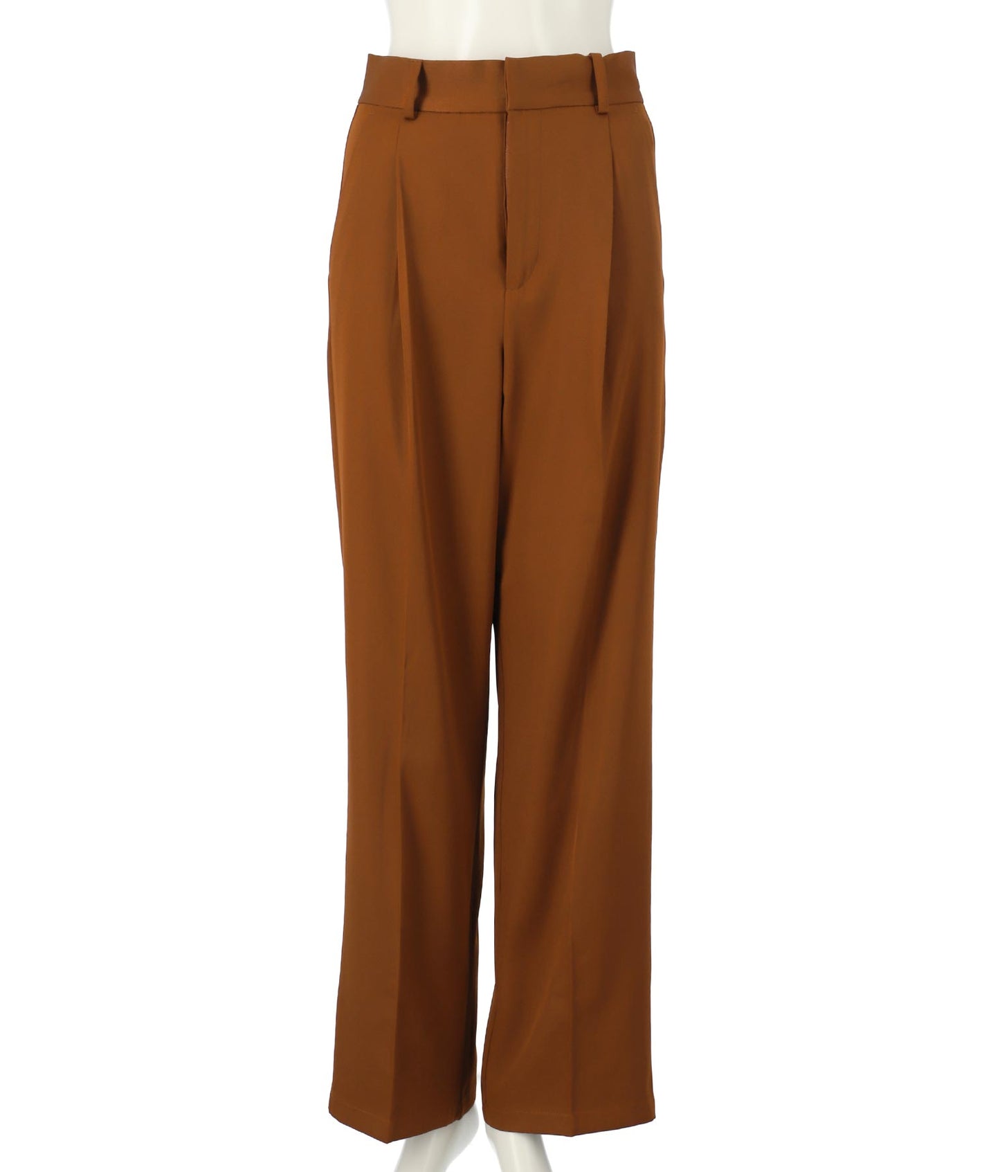 センタープレスウエストタックスラックスパンツ 362-8909